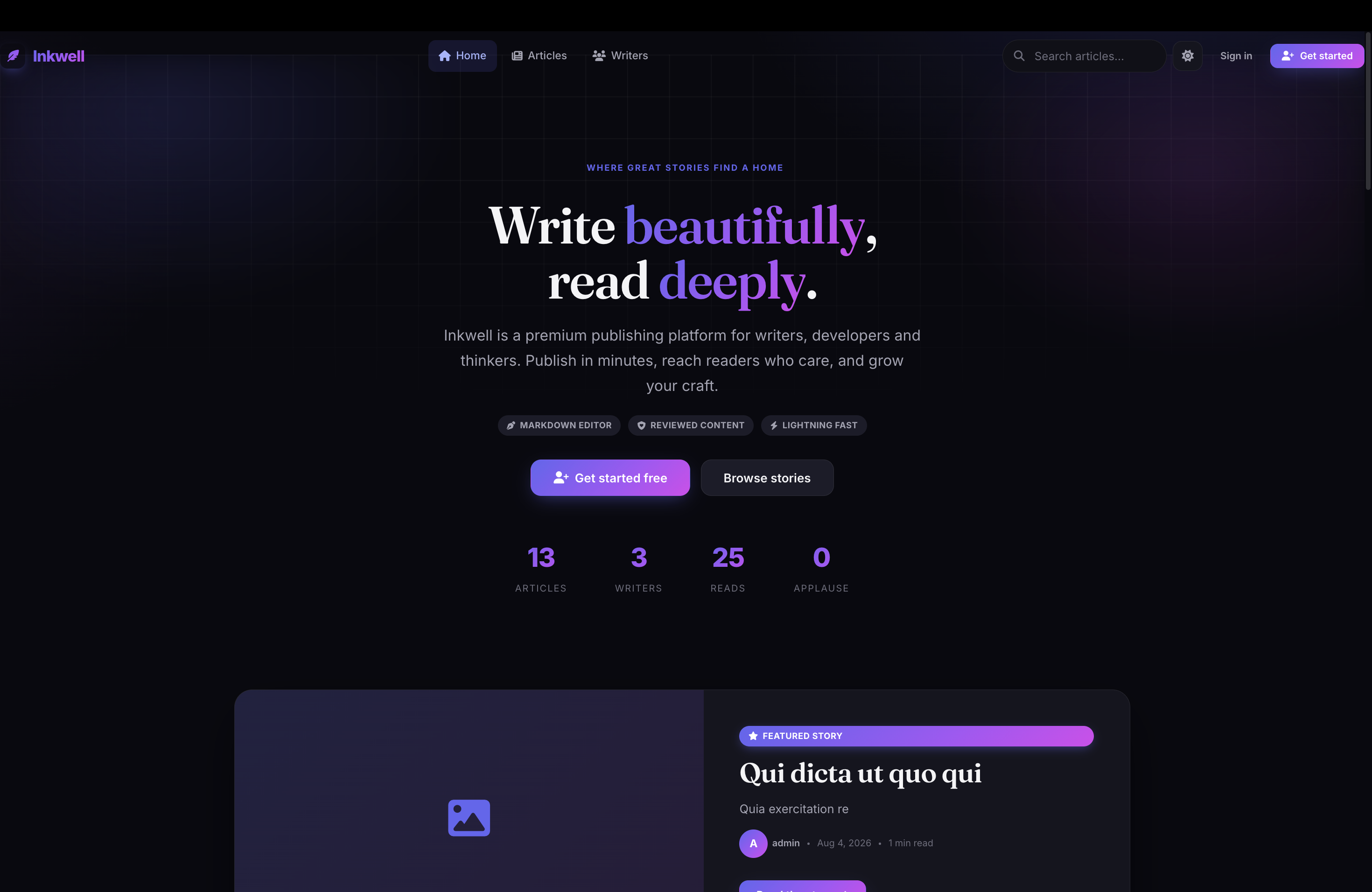Blog Application